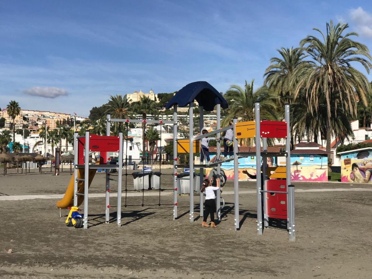 Malaga Beach House, 2 City Bikes, 2 Children'S Bikes, Wifi, Big Terrace, Bbq, Family, Childfriendly Exterior photo